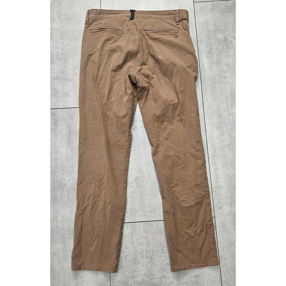 Rag & Bone Dark Khaki Chino Pants Mens 34 M1723O060DKH Slim Fit Made in USA